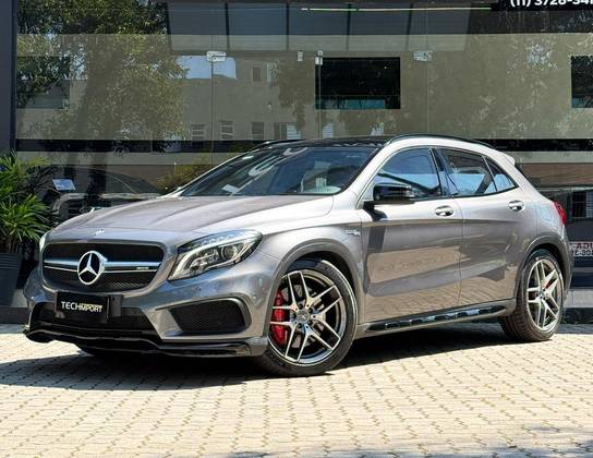MERCEDES-BENZ GLA 45 AMG 2.0 16V TURBO GASOLINA 4P AUTOMÁTICO